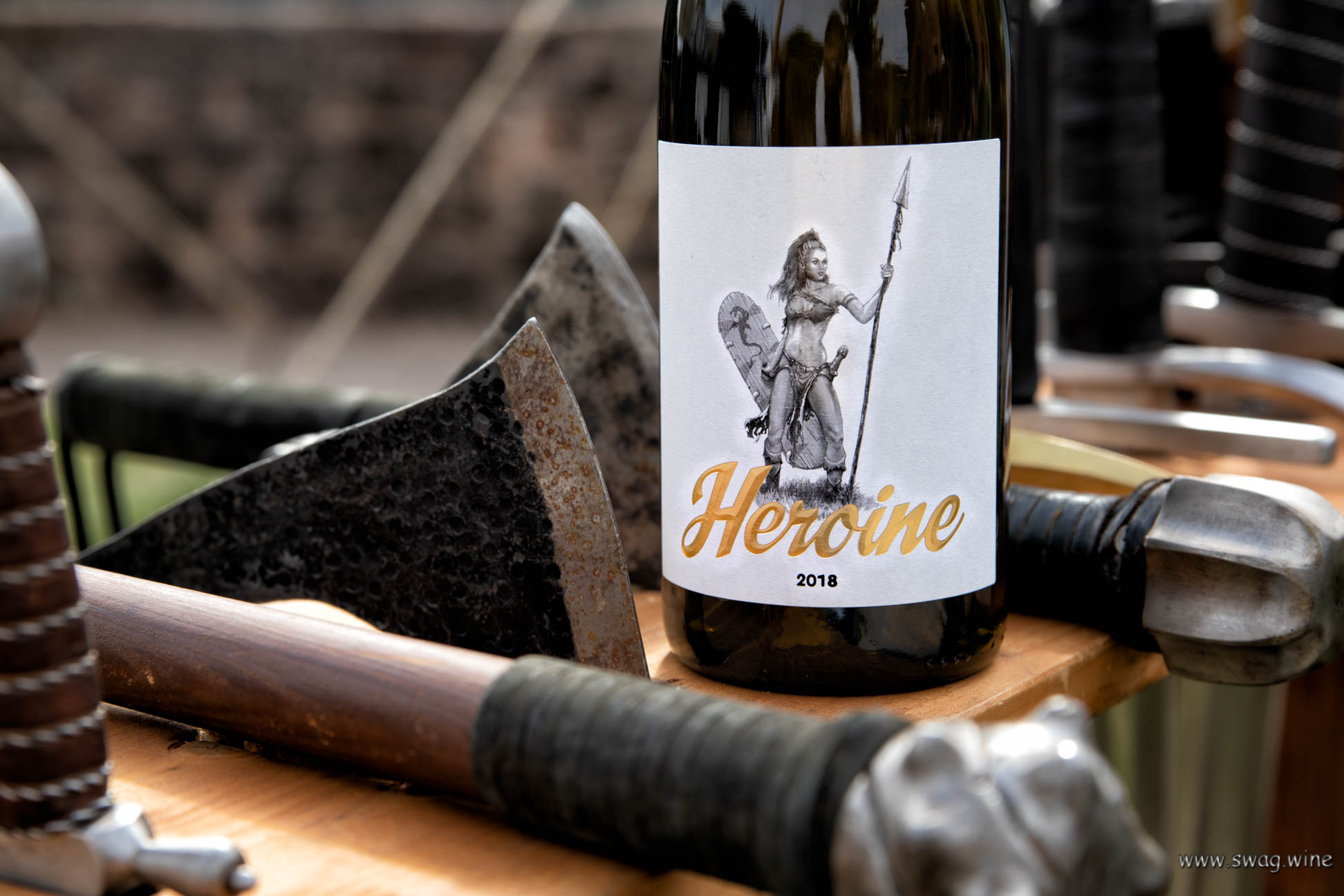 Heroine - die Heldin von Bissersheim Weißwein Cuvee Wageck Pfaffmann Pfalz swagwine