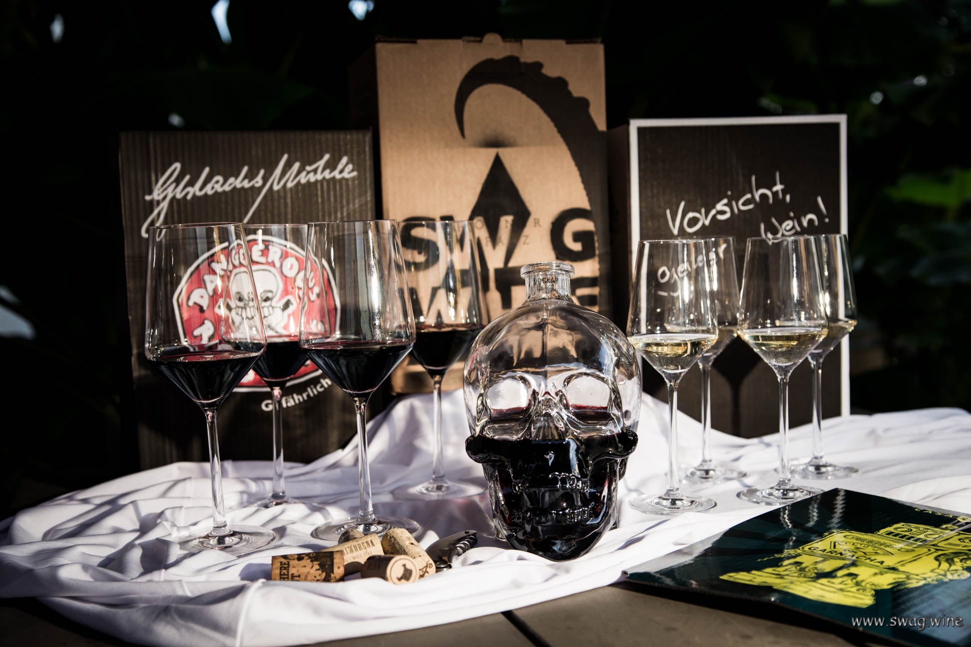 SWAGWINE Weinprobe individuell gemütlich Spaß Wein trinken geniessen tolle Zeit