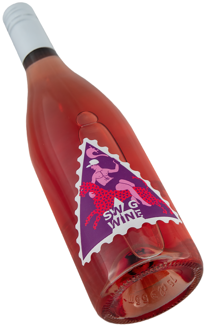 SWAGWINE Selection Rosé Pfalz Dreieck Leopard Swag Wein 