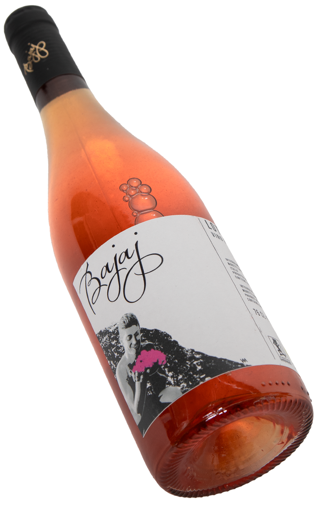 Bajaj Adriano Moretti Rosé Lotos Flos Nebbiolo Weinflasche