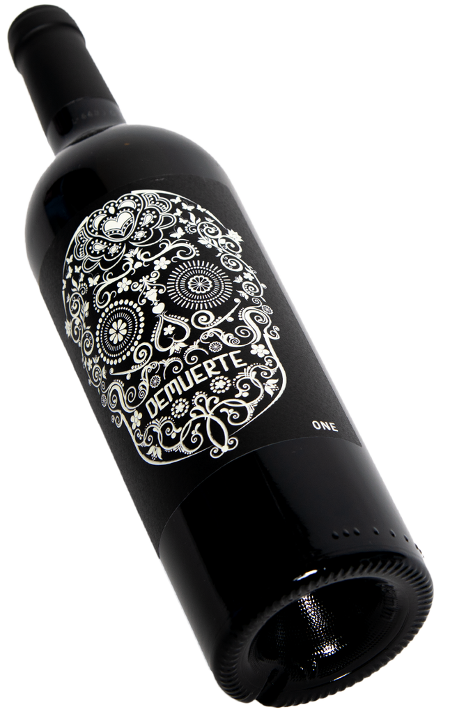 Winery On Spanien Demuerte One Totenkopfwein leuchtet im Dunkeln swagwine
