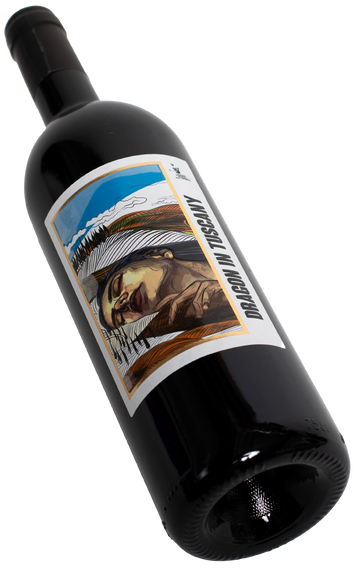Dragon in Tuscany Supertuscan Rotwein Il Drago e la Fornace Toskana Swagwine