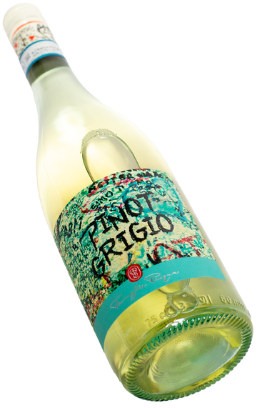 Pasqua Pinot Grigio Romeo und Julia Wein Wand swagwine