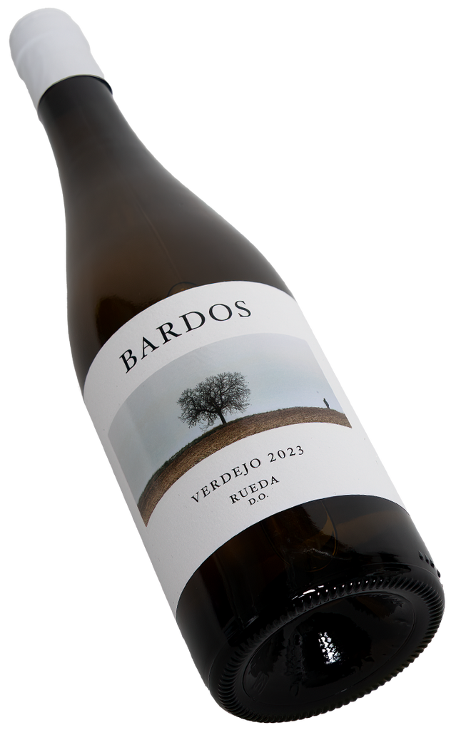 Bardos Verdejo Rueda D.O. spanischer Weißwein Wein mit Foto von Baum
