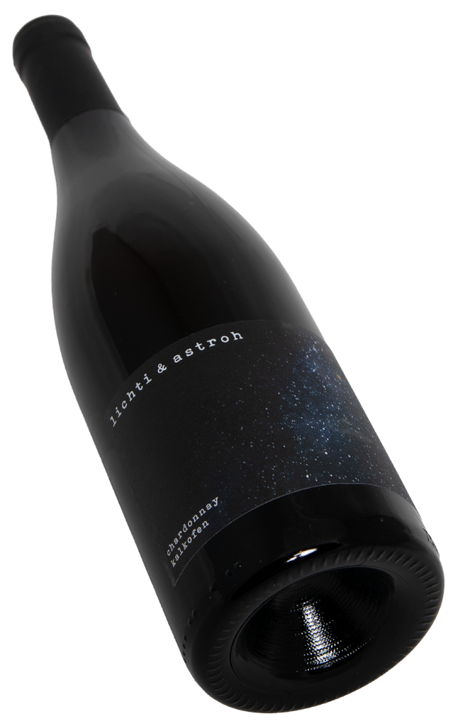 Chardonnay Kalkofen von Lichti und Astroh aus der Pfalz. Wein mit Milchstrasse in der 0,75 L Flasche bei Swagwine