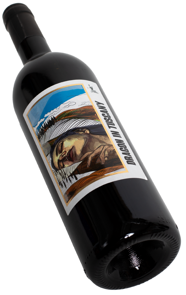 Dragon in Tuscany Supertuscan Rotwein Il Drago e la Fornace Toskana Swagwine
