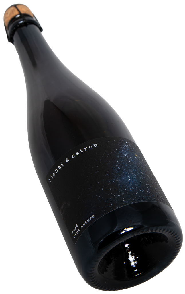 Lichti und Astroh Sekt Brut nature Rosé Pfalz in der 0,75 L Flasche bei Swagwine