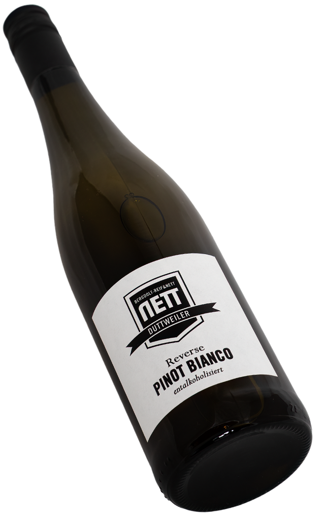 Alkoholfreier Weißwein Pinot Bianco Reverse von Bergdolt-Reif und Nett aus der Pfalz in der 0,75 L Flasche bei Swagwine