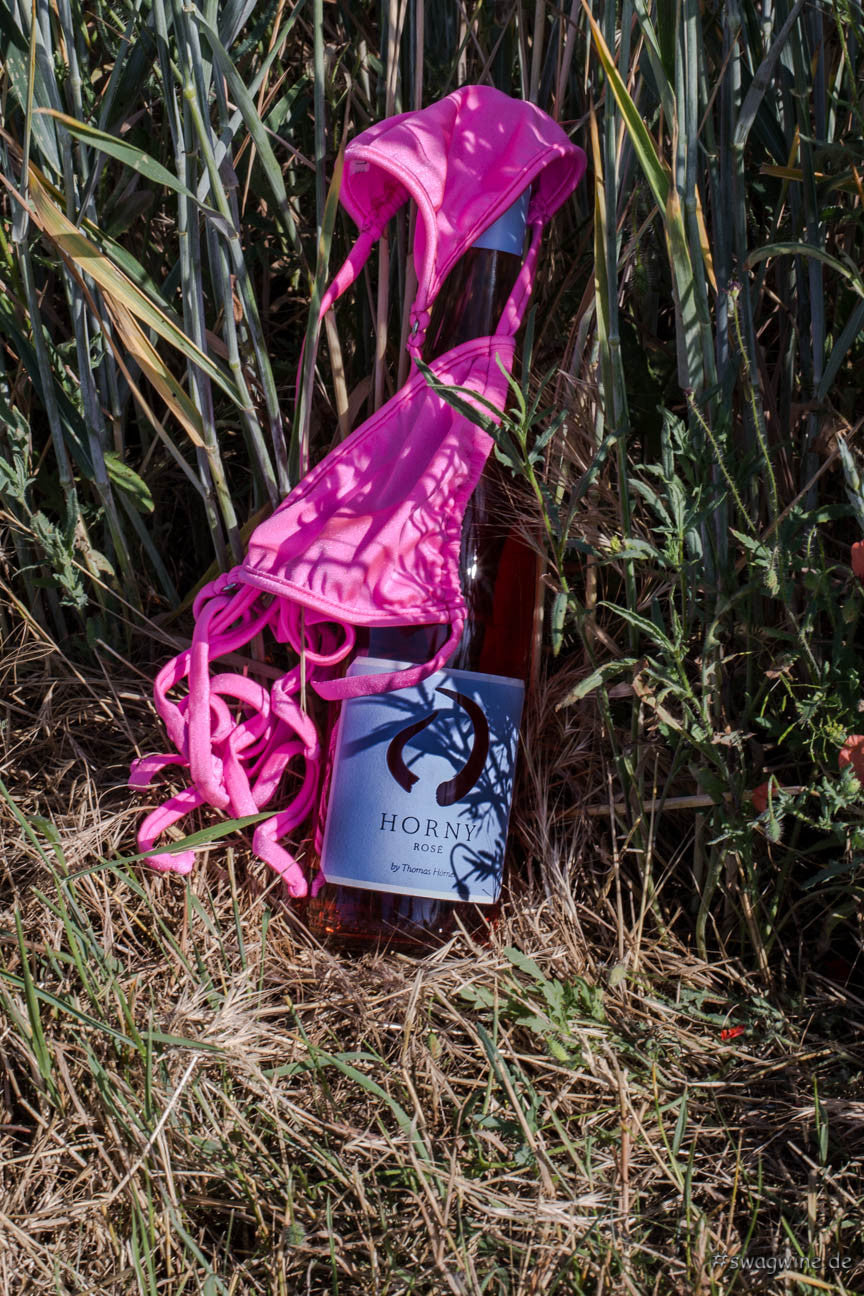 background Horny Rosé Bikini pink ausgezogen Thommy Hörner Pfalz