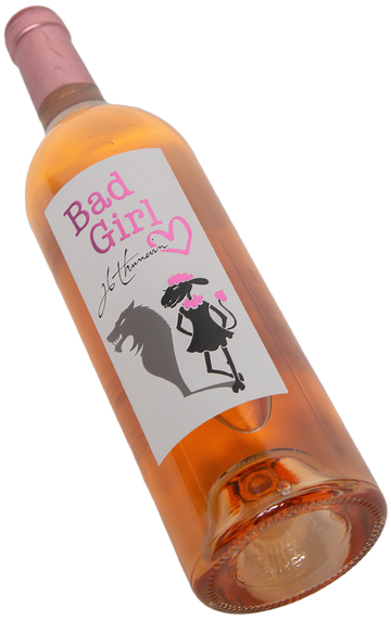Bad GIrl Bordeaux Rose Thunevin Swagwine Das Auge trinkt mit Lady
