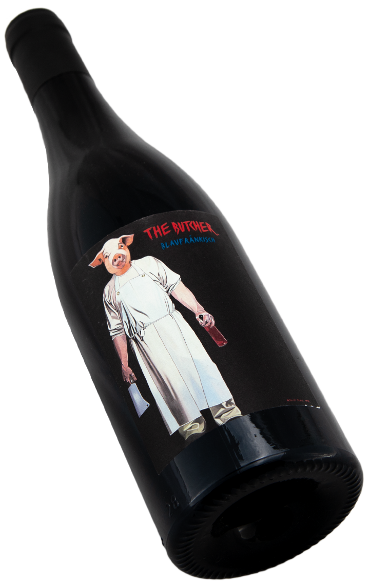 The Butcher Hans Schwarz Österreich Burgenland Blaufränkisch  Swagwine