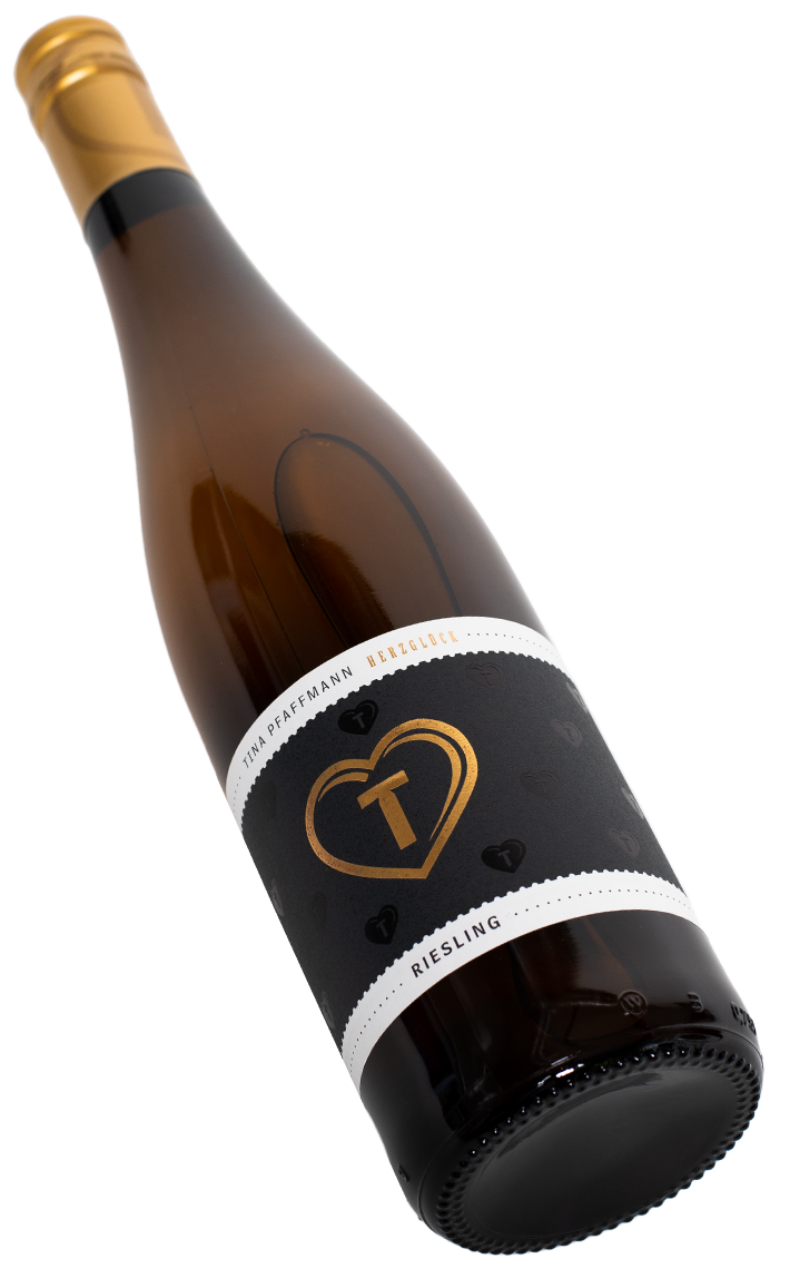 Herzglück Riesling Tina Pfaffmann Pfalz Swagwine goldenes Herz