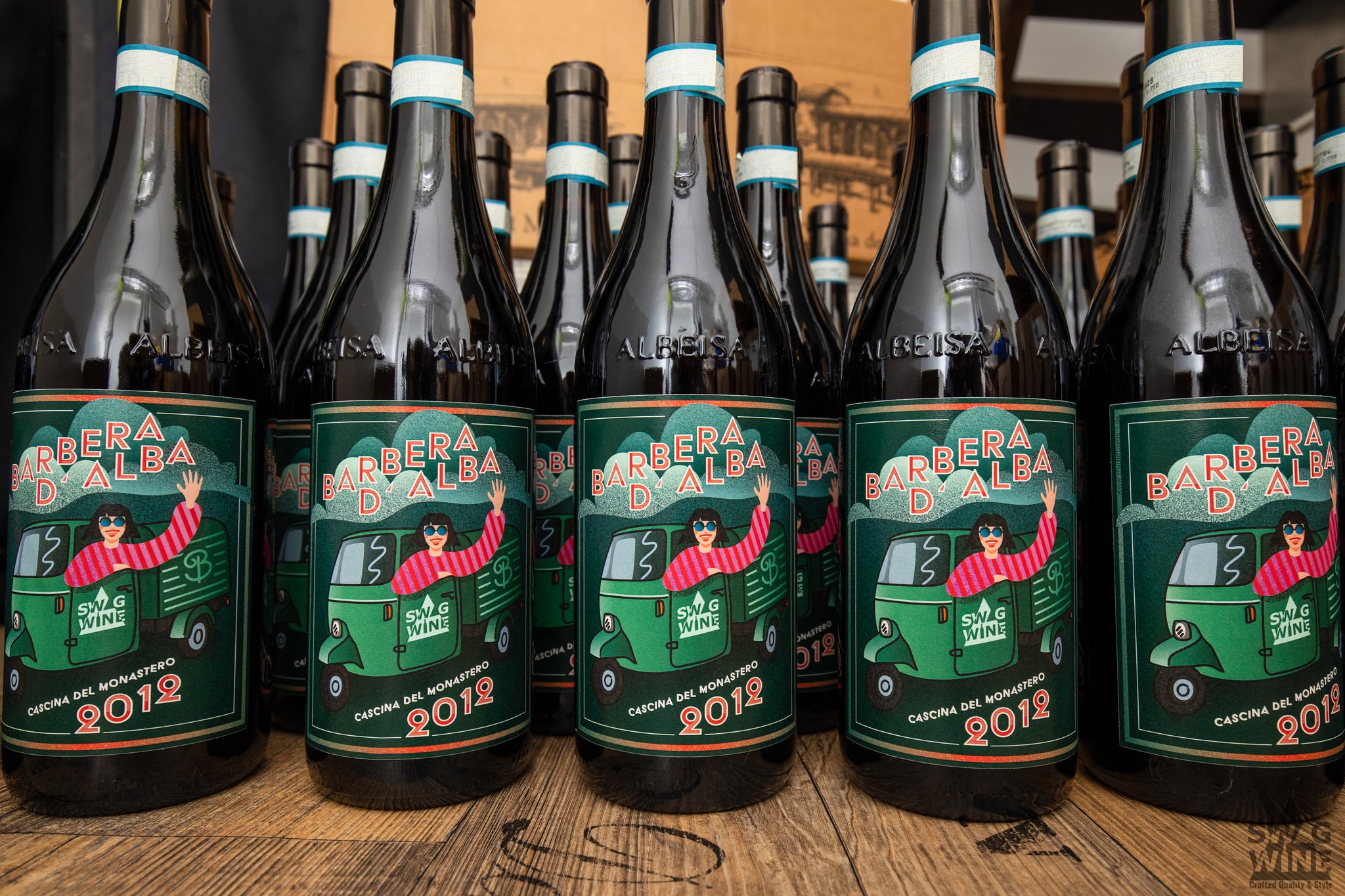 Barbera d'Alba Superiore 2012 Cascina del Monastero Swagwine Piemont