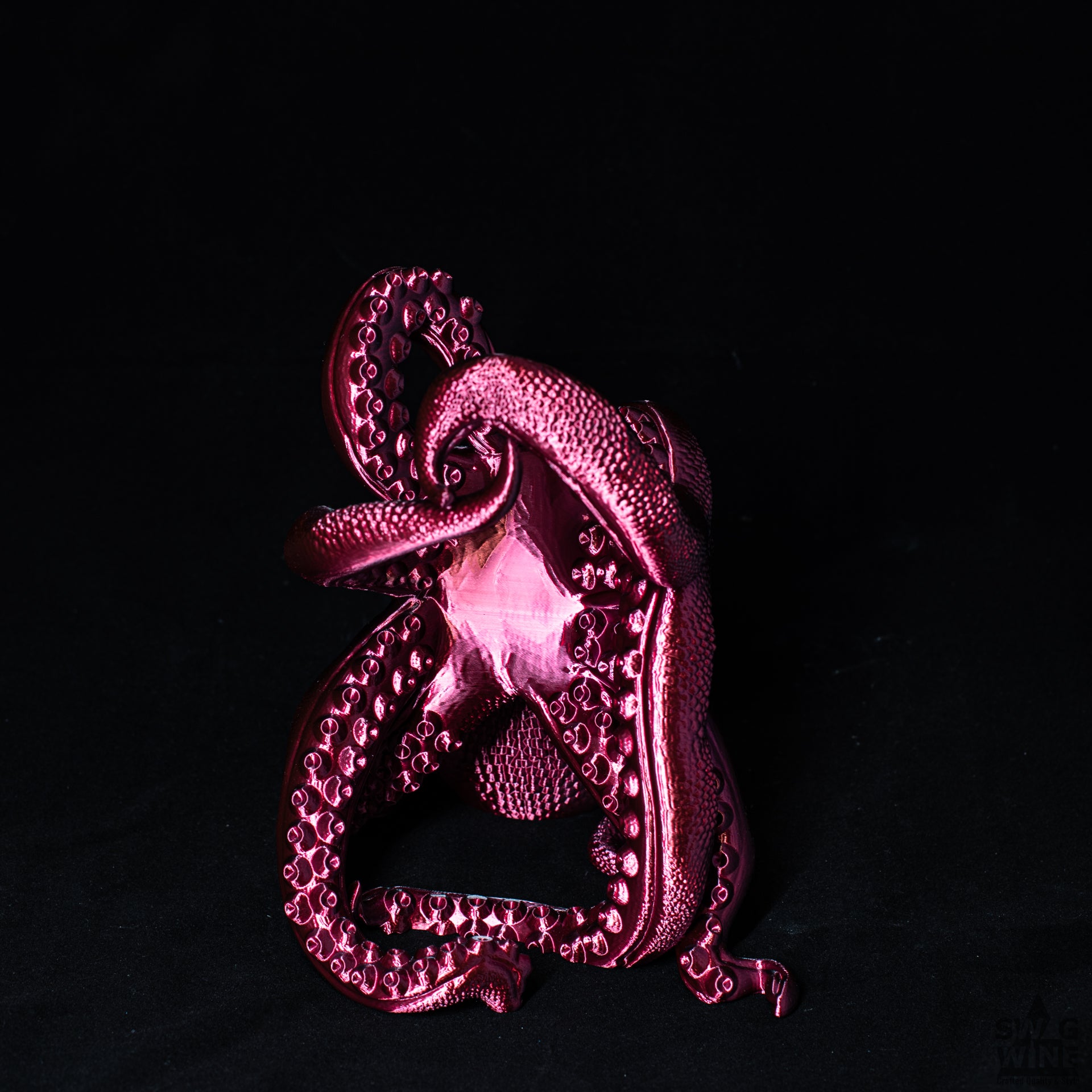Weinflaschenhalter Octopus Oktopus 3D Druck Flaschenhalter Halter Swagwine Dualcolor zweifarbig