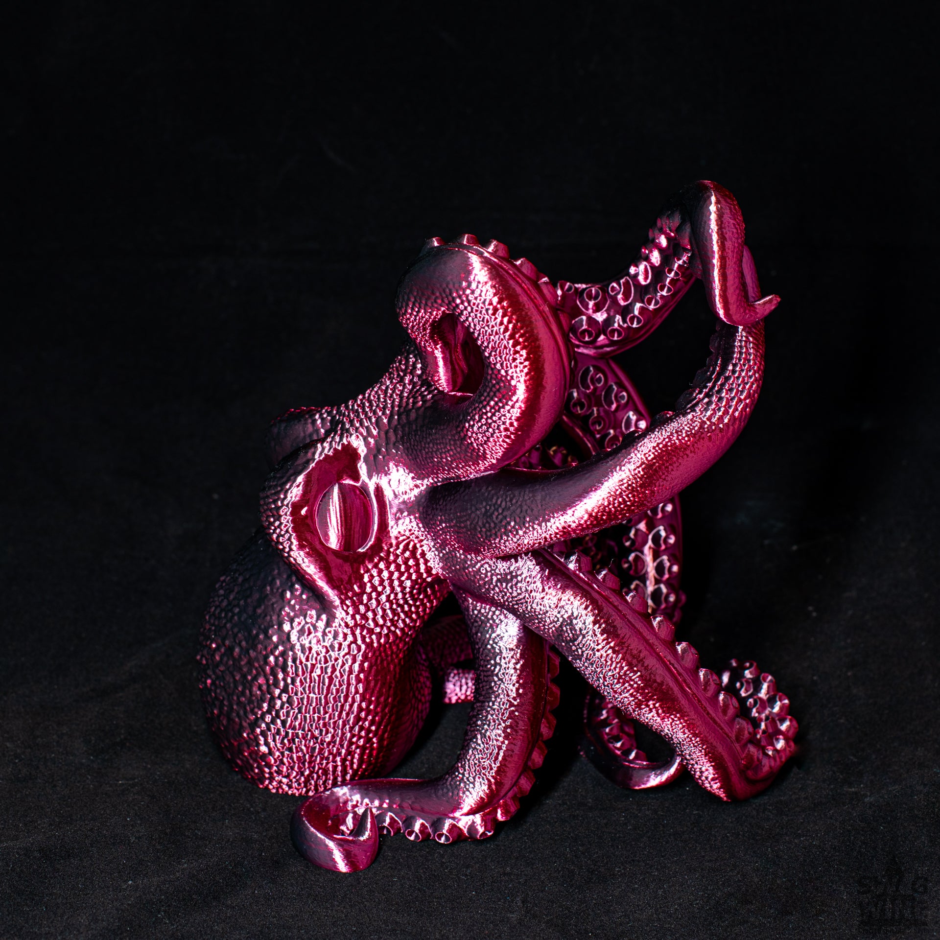 Weinflaschenhalter Octopus Oktopus 3D Druck Flaschenhalter Halter Swagwine Dualcolor zweifarbig