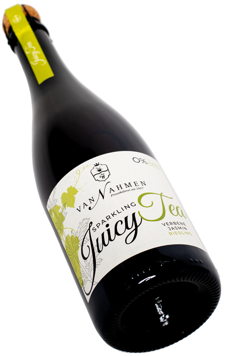 Sparkling Juicy Tea Verbene Jasmin Riesling Van Nahmen Swagwine