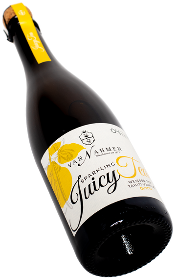 Sparkling Juicy Tea Weisser Tee Tahiti Vanille Quitte Van Nahmen Swagwine