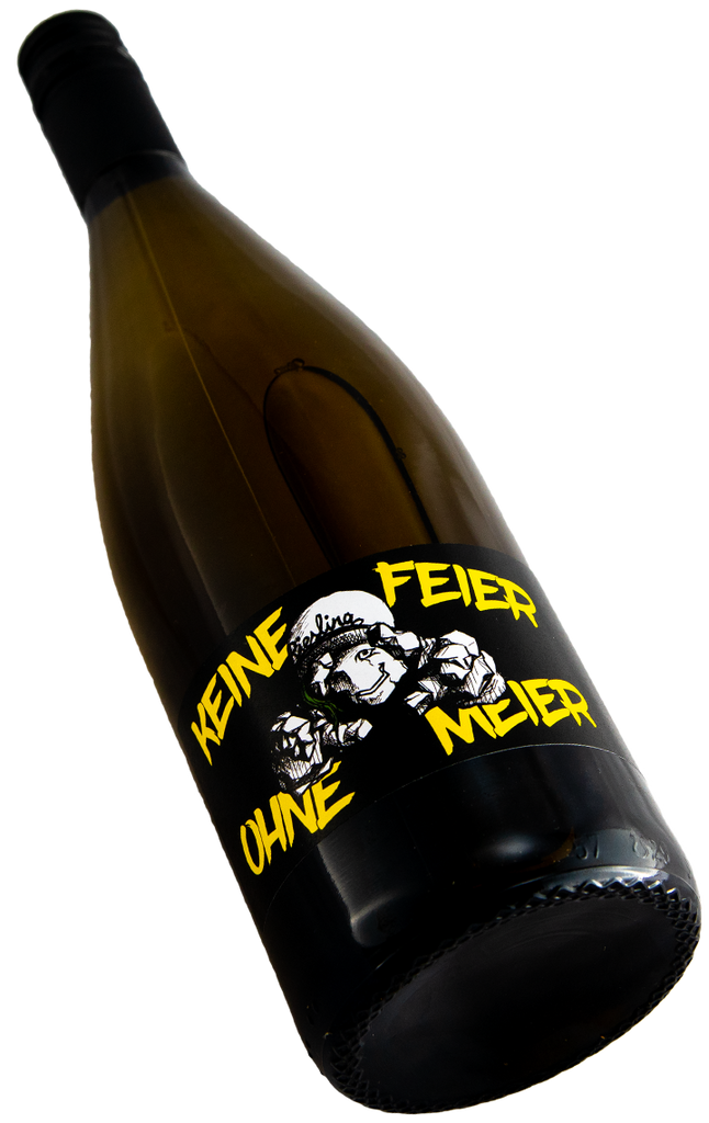 Keine Feier ohne Meier Riesling Schorle Pfalz Swagwine Literriesling Georg Meier Golem