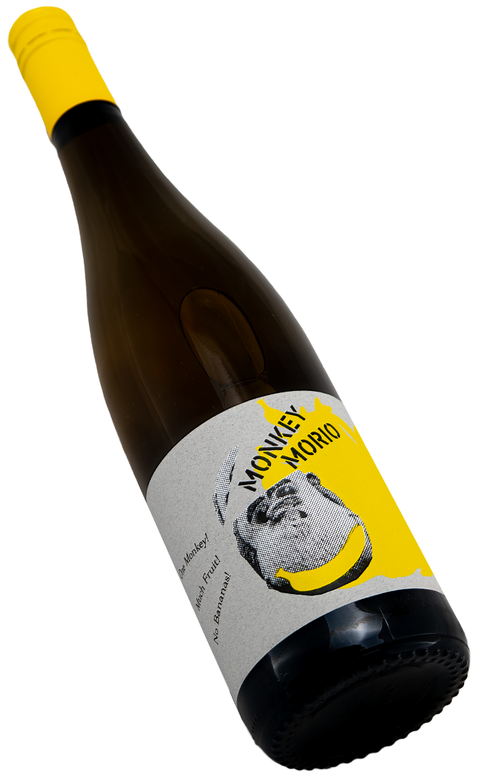 Monkey Morio No Bananas! Hanewald-Schwerdt Pfalz Wein Swagwine Home of the Monkey