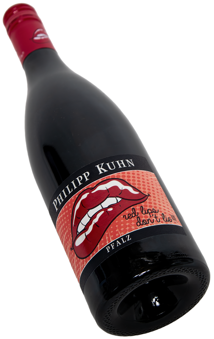 Philipp Kuhn Red Lips don't lie Pfalz Rotwein Bordeaux Blend Swagwine Rote Lippen Thorsten Kiss  Cuvee 
