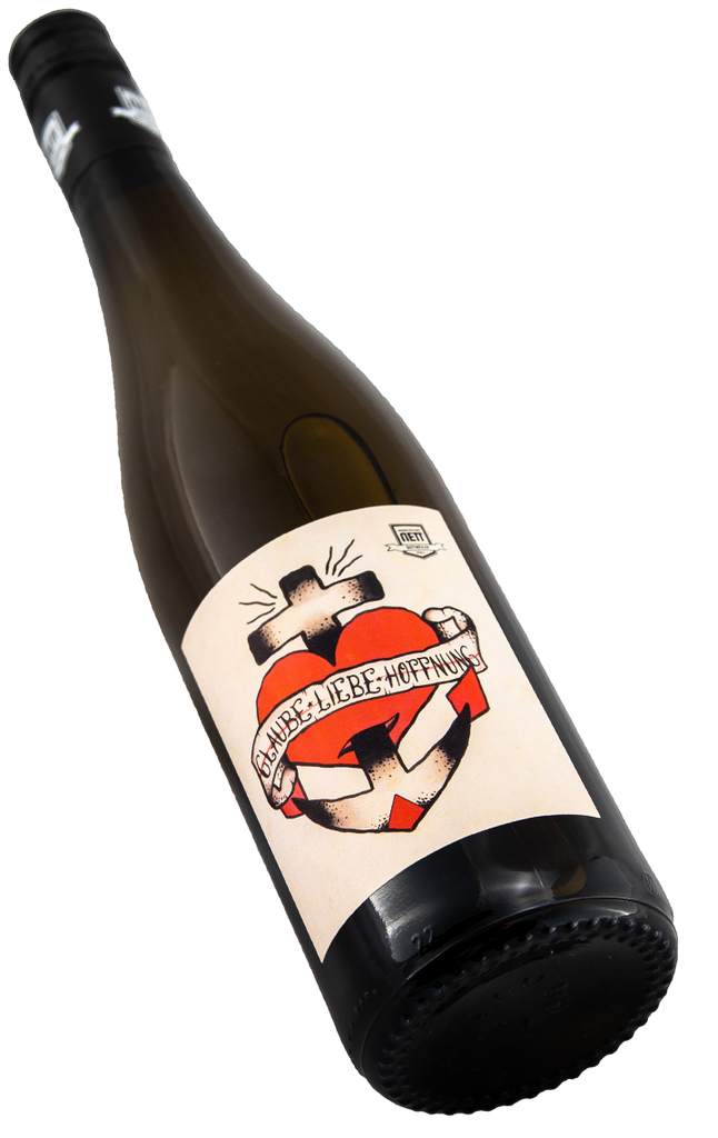 Riesling Glaube Liebe Hoffnung von Bergdoldt-Reif & Nett aus der Pfalz in der 0,75 L Flasche bei Swagwine