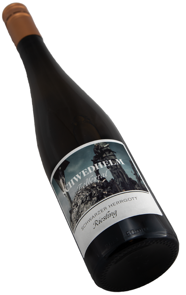 Riesling Schwarzer Herrgott von Weingut Schwedhelm im Zellertal in der 0,75 L Flasche bei Swagwine