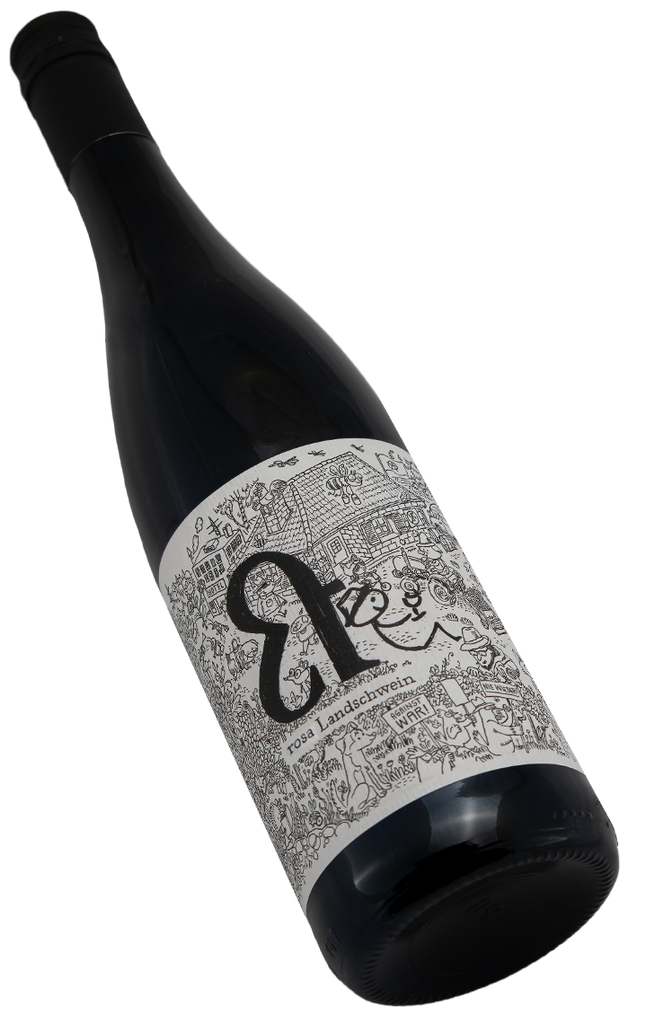 Rosa Landschwein Rosé von Lukas Krauß aus der Pfalz in der 0,75 L Flasche bei swagwine